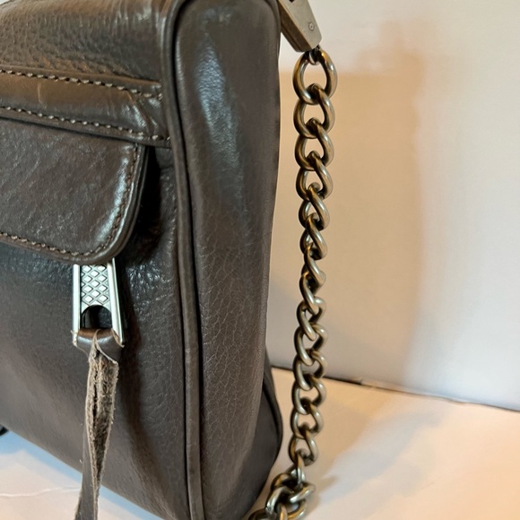 Rebecca Minkoff MAC leather crossbody gray - Picture 3 of 8